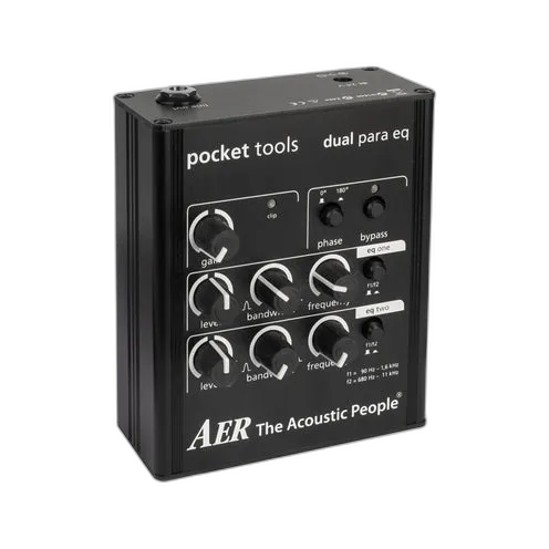 Pocket Tools Dual Para EQ Dual-Band Parametric Equalizer