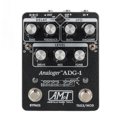 Music Tools ADG-1 Anologer Delay Pedal in Textured Black