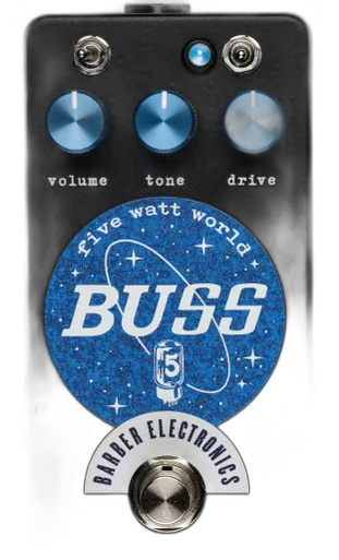 Electronics Five Watt World BUSS Drive Pedal in Black