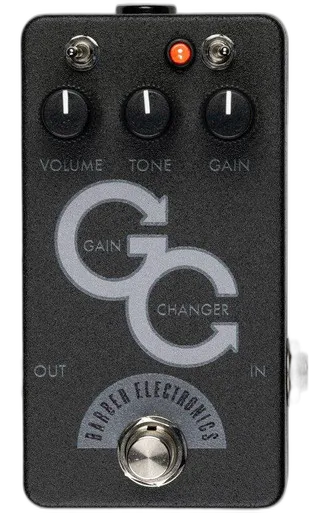 Electronics Gain Changer SR Drive Pedal in Black