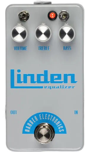 Electronics Linden EQ Pedal in Grey