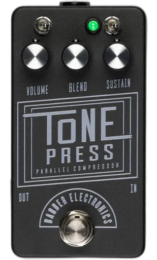 Electronics Tone Press Parallel Compressor Pedal in Black