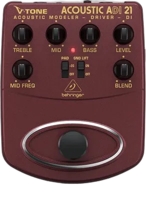 ADI21 V-Tone Acoustic Amp Modeller/Direct Recording Preamp/DI Box