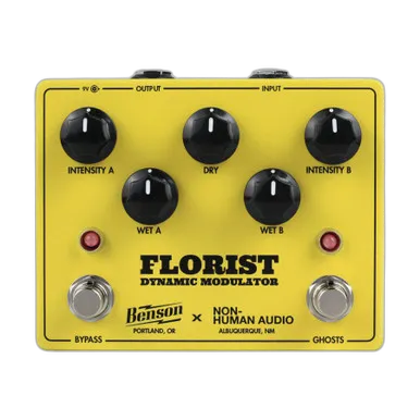 Florist Dynamic Modulator Pedal in Yellow