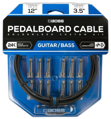 BCK-12 Solderless Pedalboard Cable Kit
