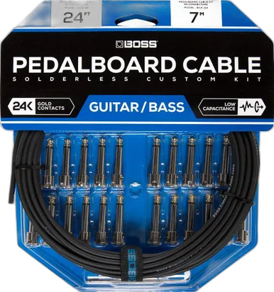BCK-24 Solderless Pedalboard Cable Kit
