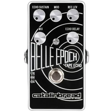 Belle Epoch EP3 Tape Echo Emulation Pedal Black and Silver finish