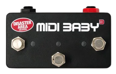 Area MIDI Baby 3 MIDI Footswitch