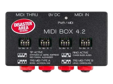 Area MIDI Box 4 MIDI to 1/4" Converter