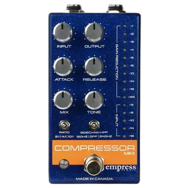 Effects Compressor MKII Pedal in Blue