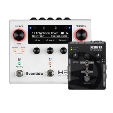 H90 Harmonizer Multi-Effects Pedal and Mixing Link Bundle