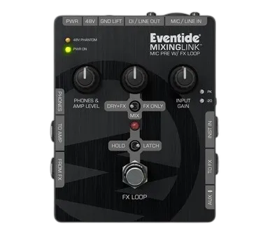 Mixing Link Mic Pre Amp Pedal with FX Loop