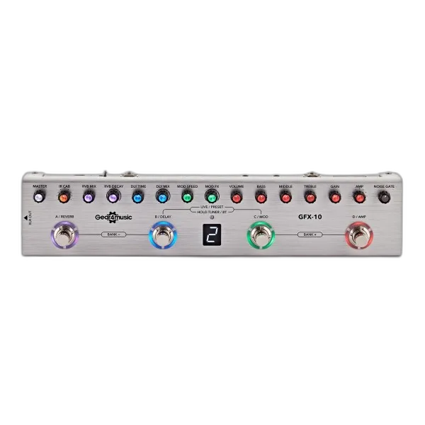 Guitar Multi Effects Pedal by Gear4music