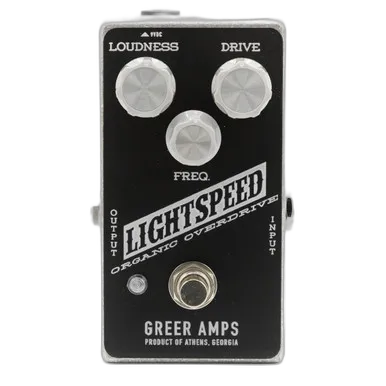 Amps Lightspeed Organic Overdrive Greyscale Edition