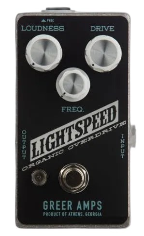 Amps Lightspeed Organic Overdrive in Reverse Daphne