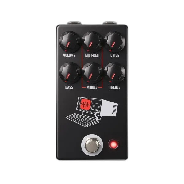 Pedals Hard Drive Modern Distortion Pedal, Black