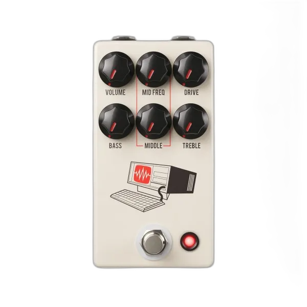 Pedals Hard Drive Modern Distortion Pedal, Tan