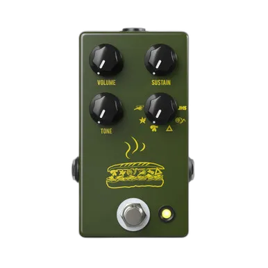 Muffuletta Fuzz Pedal in Army Green