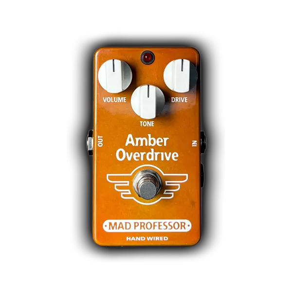 Amber Overdrive Hand Wired B-Stock Orange