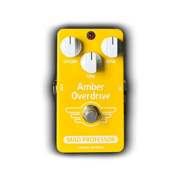 Amber Overdrive Hand Wired B-Stock Yellow