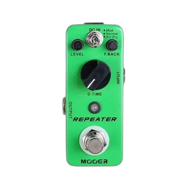 Repeater digital delay pedal - 3 modes