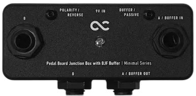 Control Minimal Series Pedal Board Junction Box with BJF Buffer