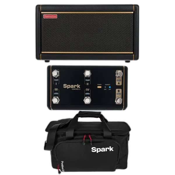 Spark 2 BK w/Bag & Footswitch