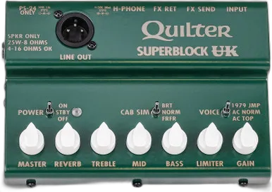 Superblock UK 25-Watt Pedalboard Amp Head
