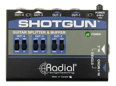 ShotGun Instrument Buffer & Splitter