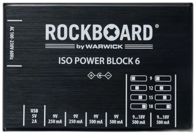 Block ISO V6 IEC, 9 to 18V, 100/230 Volt"
