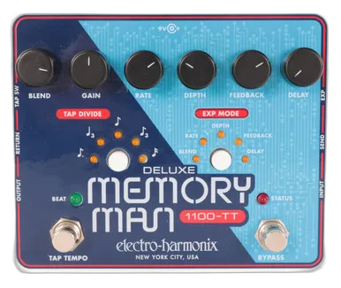 Hand Electro Harmonix Memory Man 1100-TT Deluxe Pedal 722