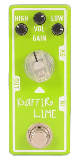 Hand Tone City Kaffir Lime Overdrive Pedal 765
