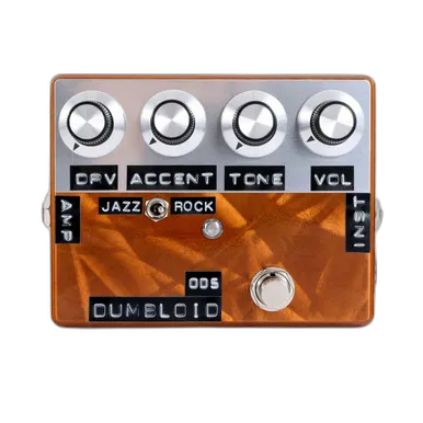 Music Dumbloid Overdrive Pedal in Copper Scratch