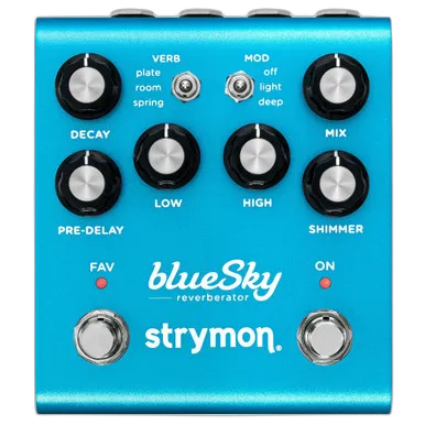 Blue Sky Reverberator Pedal V2