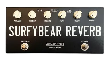Industries SurfyBear Reverb Pedal Compact Black