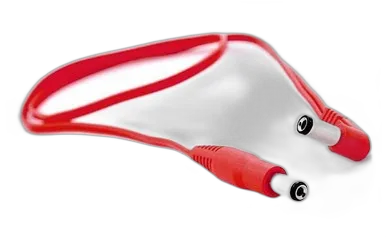 AC Cable Red (2.1 - 2.5) 50 cm