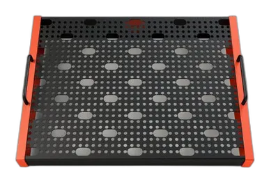 Audio Templeboard DUO 12.5x17in Pedalboard in Temple Red