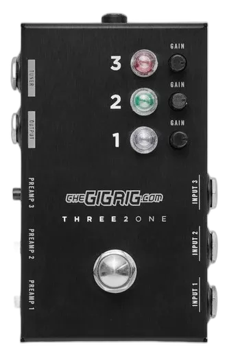 GigRig Three2One Instrument Switcher