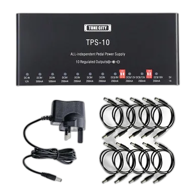 City 10 Output Isolated Pedal Power Supply