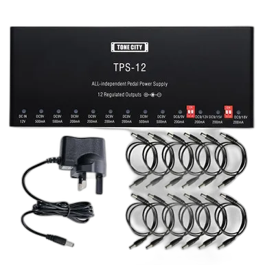 City 12 Output Isolated Pedal Power Supply