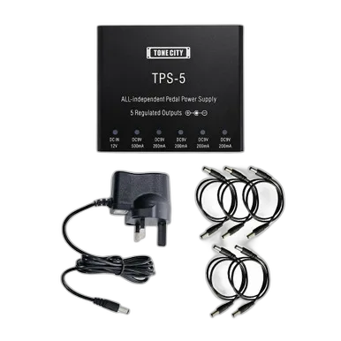 City 5 Output Isolated Pedal Power Supply