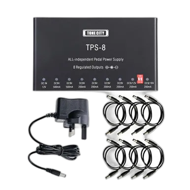 City 8 Output Isolated Pedal Power Supply