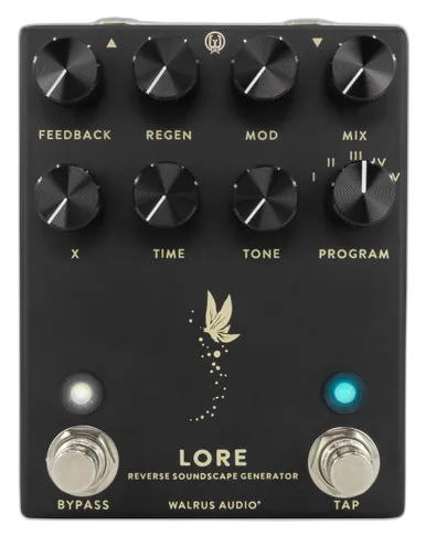 Audio Lore Reverse Soundscape Generator FX Pedal in Black