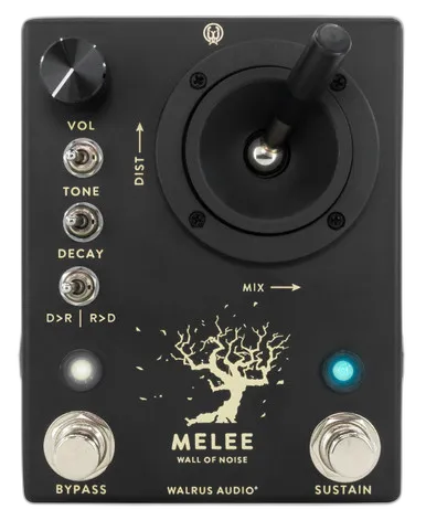 Audio Melee Reverb Distortion in Black