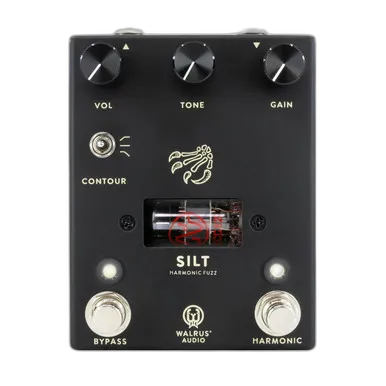 Audio SILT Harmonic Tube Fuzz Pedal in Black
