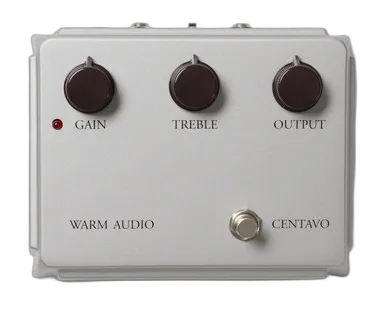 Audio Centavo Overdrive Pedal limited edition Silver