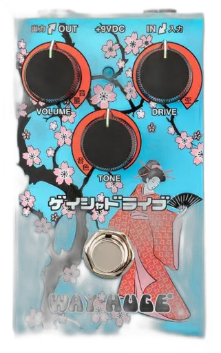 Huge Smalls Geisha Drive Pedal in Limited Edition Blue