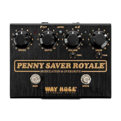 Huge WHE901 Penny Saver Royale Modulation & Overdrive