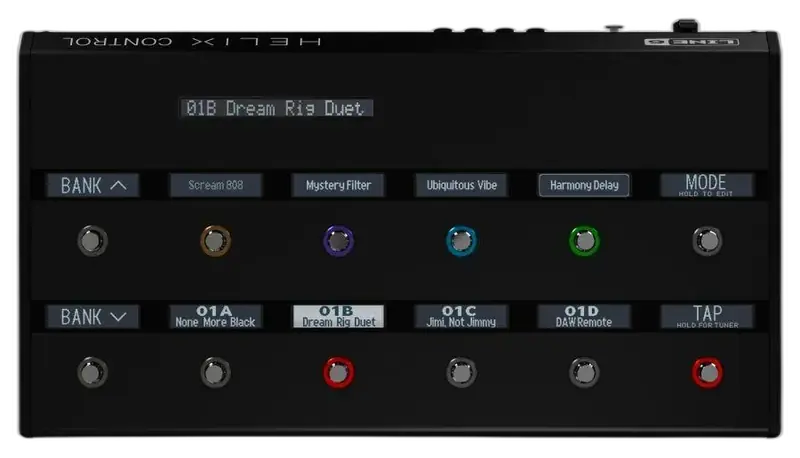 Line 6 Helix Control for Helix Rack Guitar Processor