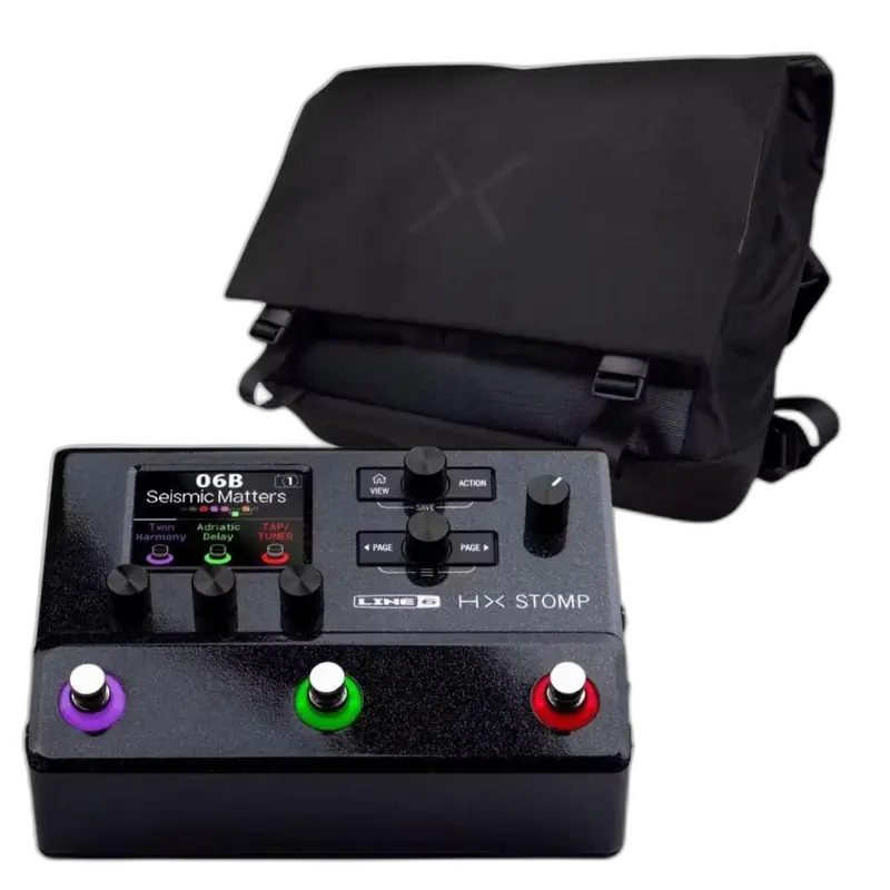 Line 6 Helix HX Stomp & Messenger Bag Bundle